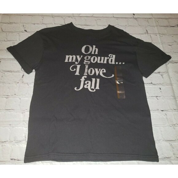 NWT FIFTH SUN Women's Size Small Oh My Gourd I Love Fall T-Shirt - Picture 1 of 2